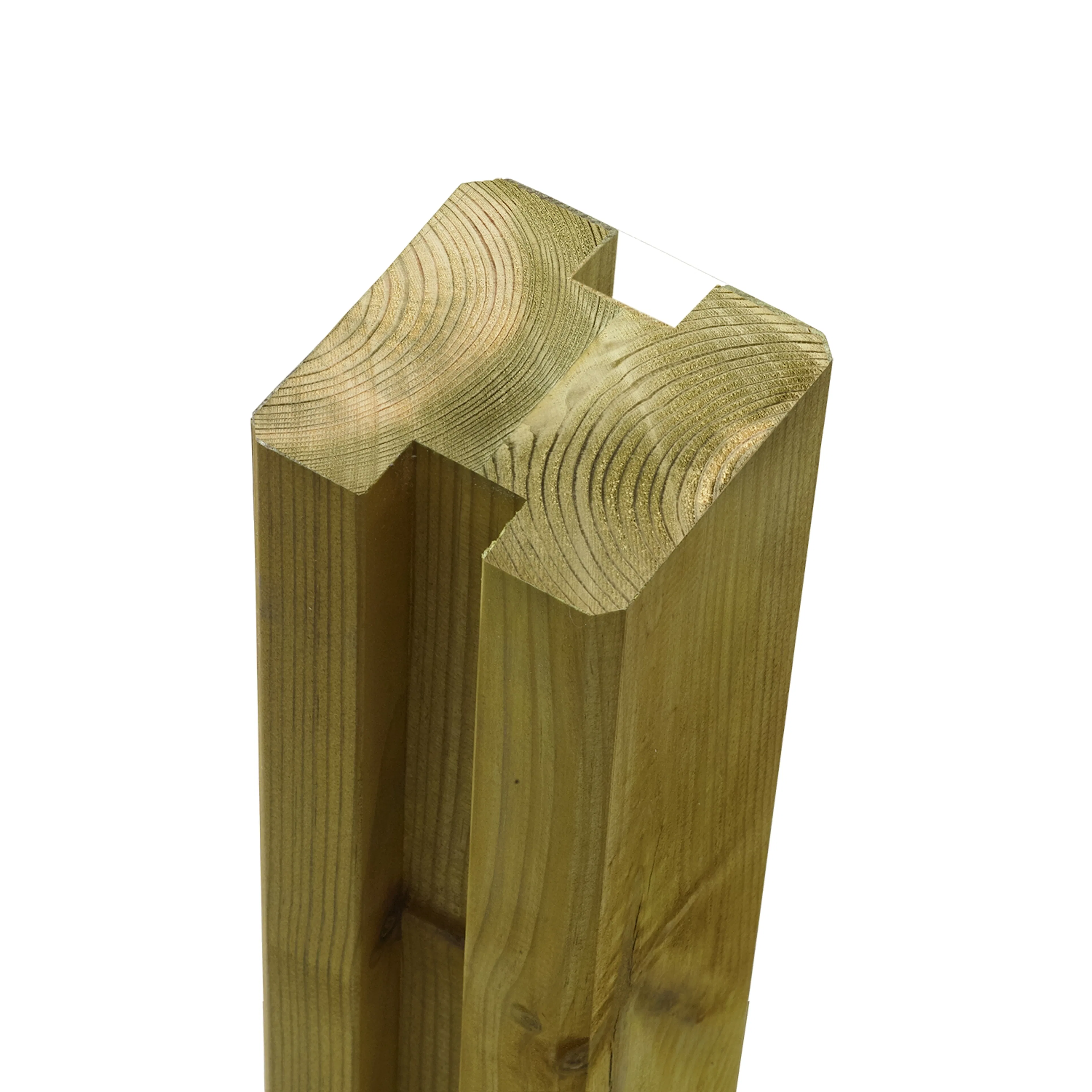 Omlimmade profilstolpar PLUS 2 spor - 9x9x188 cm