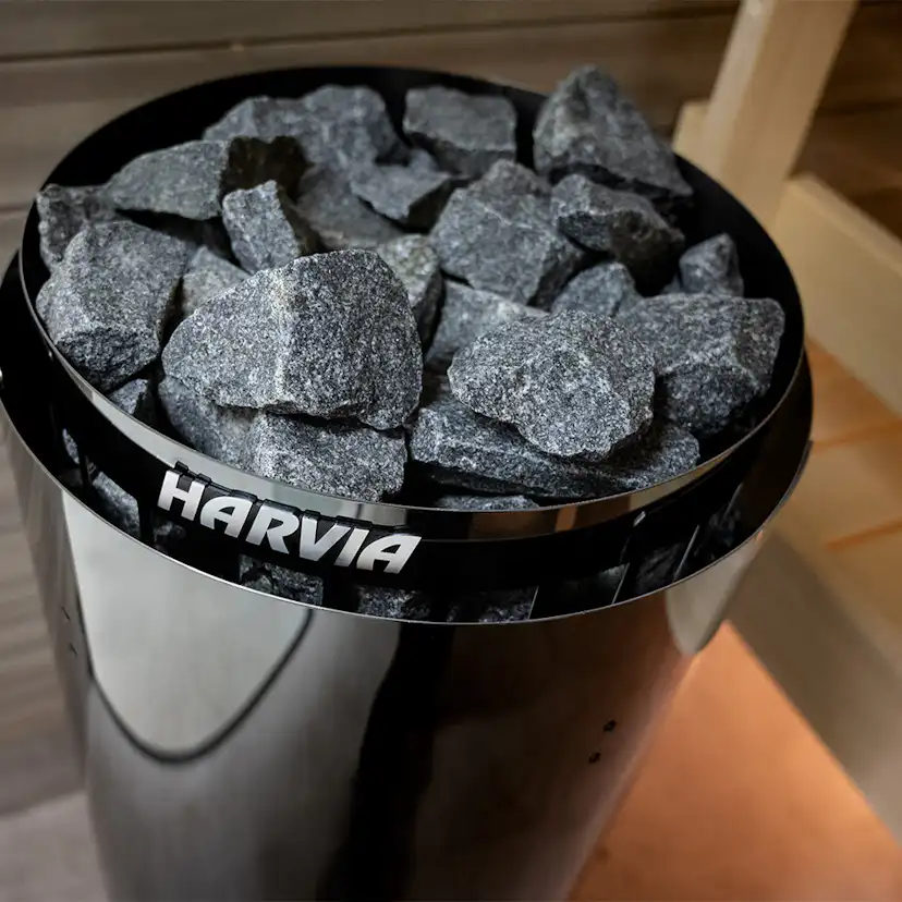 Bastuaggregat Harvia Cilindro PC70 Black Steel