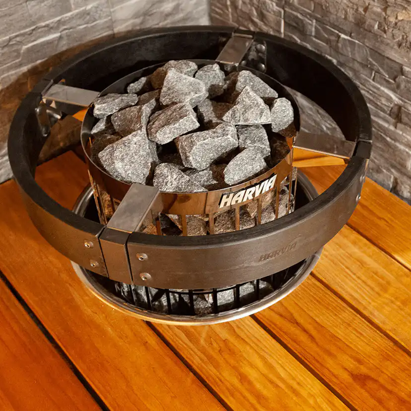 Bastuaggregat Harvia Cilindro PC70XE Black Steel