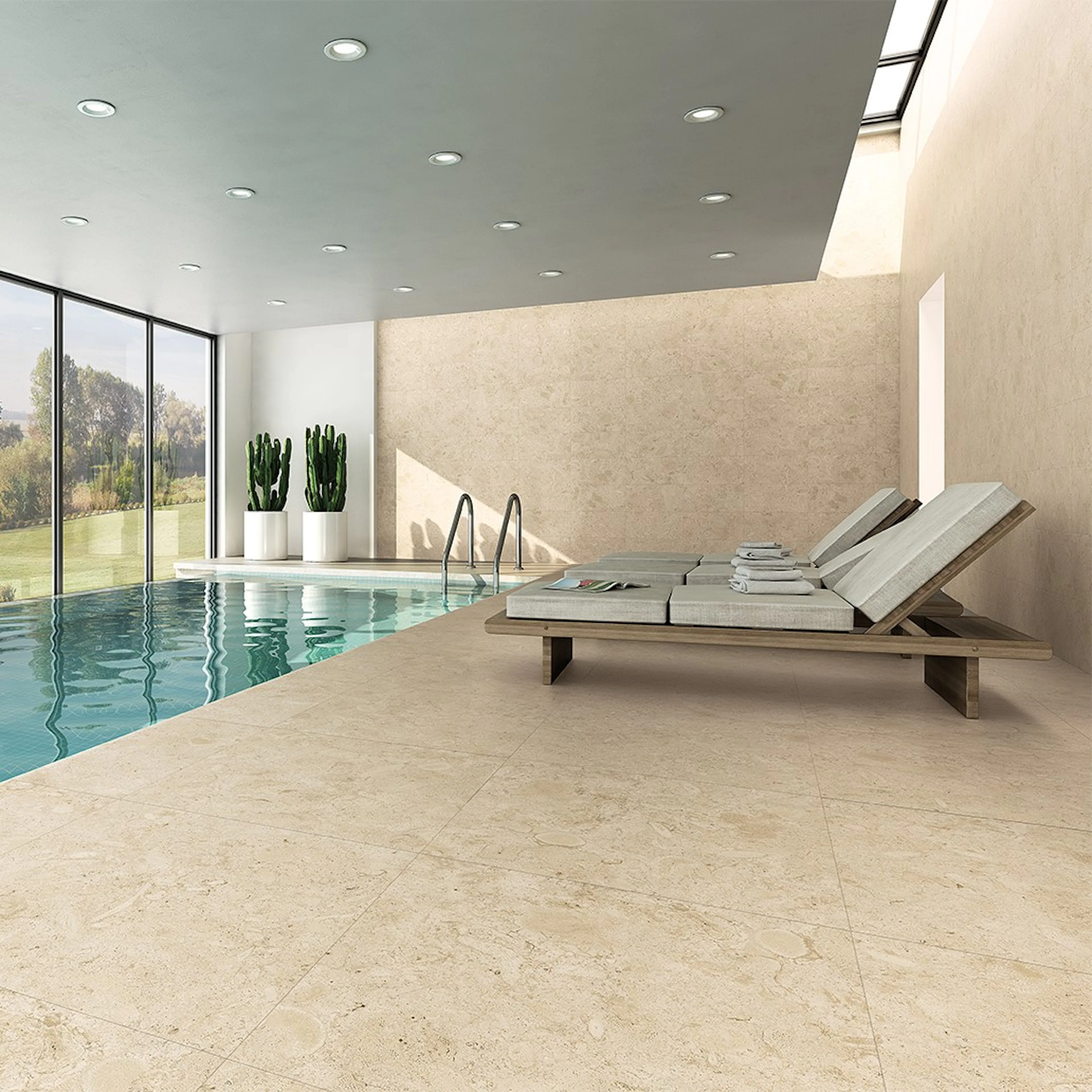 Klinker Tenfors Coralina Bone Matt 60x60 cm