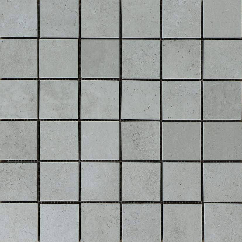 Mosaik Tenfors Carnaby Gris Matt 5x5 cm