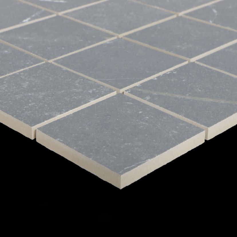 Mosaik Tenfors Soapstone Graphite Matt Marmor 7x7 cm