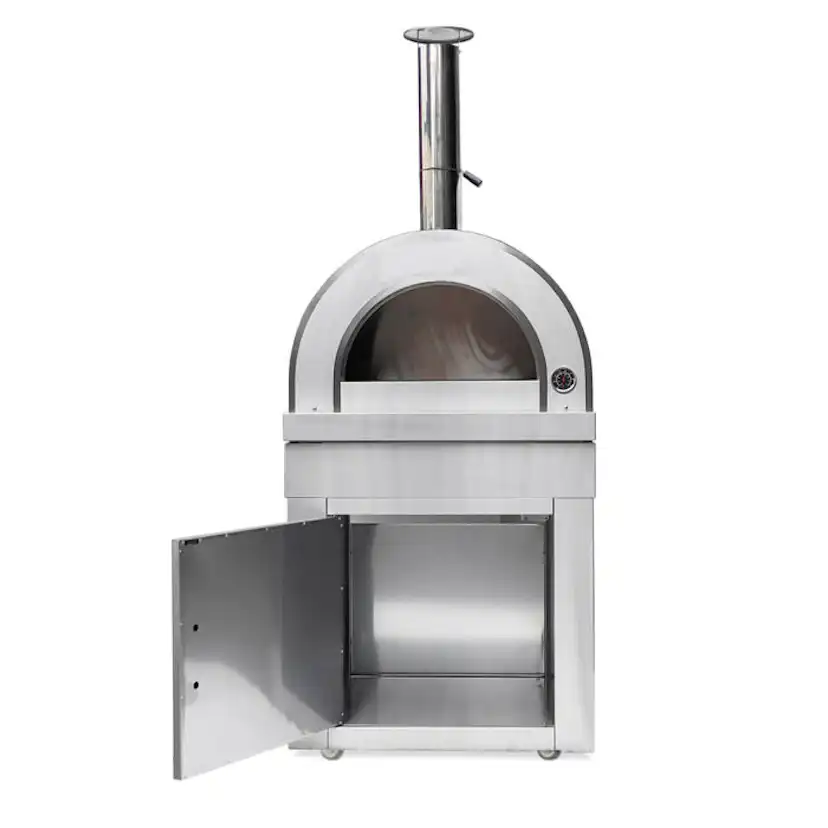 Vedeldad Pizzaugn Myoutdoorkitchen Classic Line Stainless Modul Naples