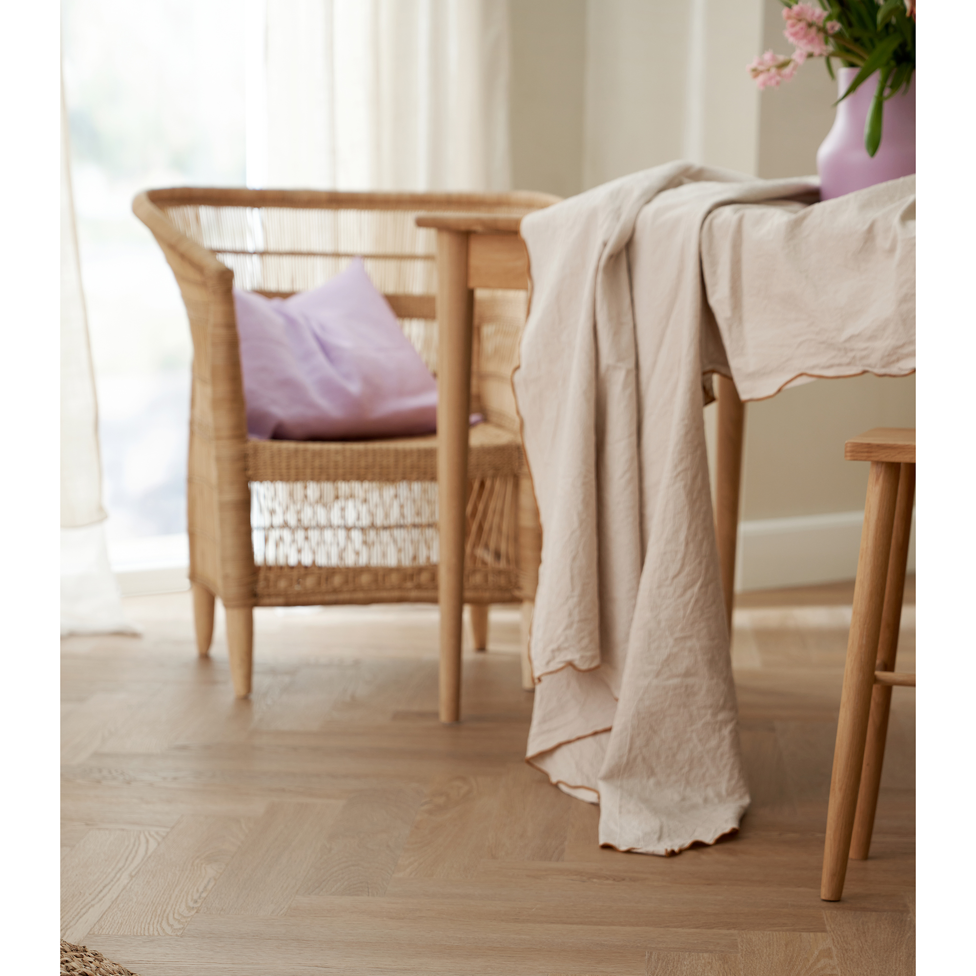 Vinylgolv Novego Plus Fiskben - Glasgow Ek mönster