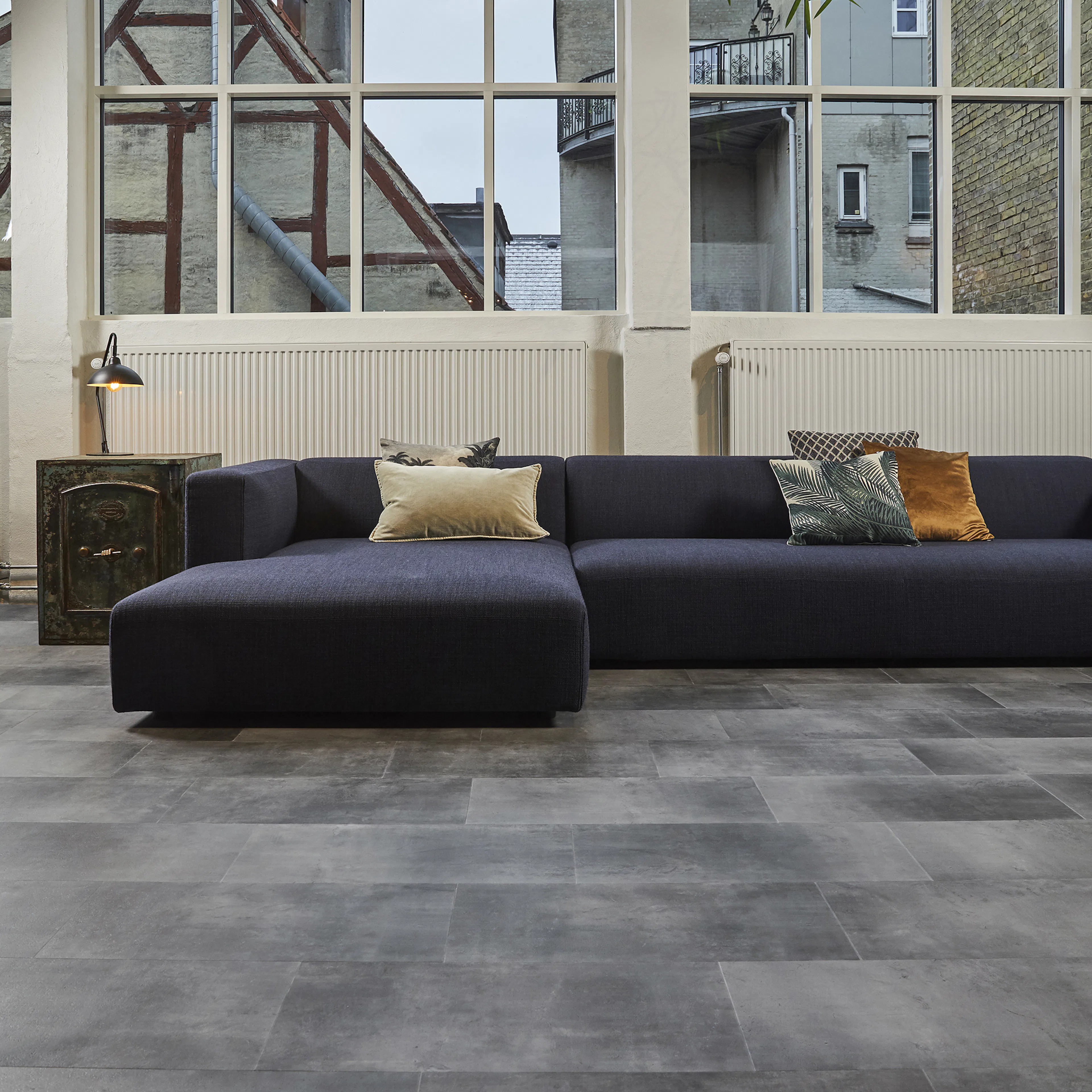 Vinylgolv Novego Classic Sten - Antracit 30x60