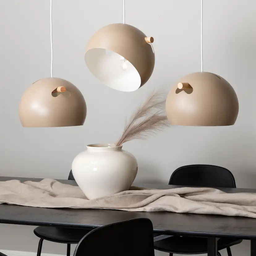 Taklampa Venture Home Todd Beige 3L