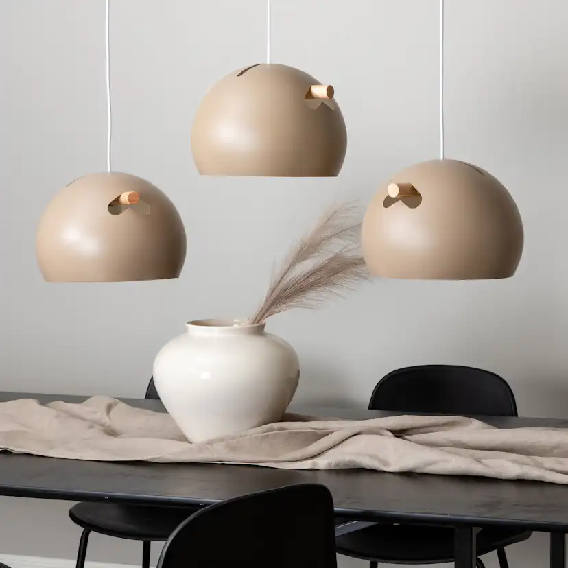 Taklampa Venture Home Todd Beige 3L