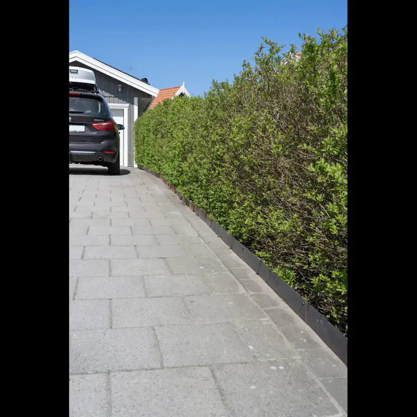 Rabattkant Skotte Garden Corten Odlingskant 4-pack, Rostfärg, 18x100 cm