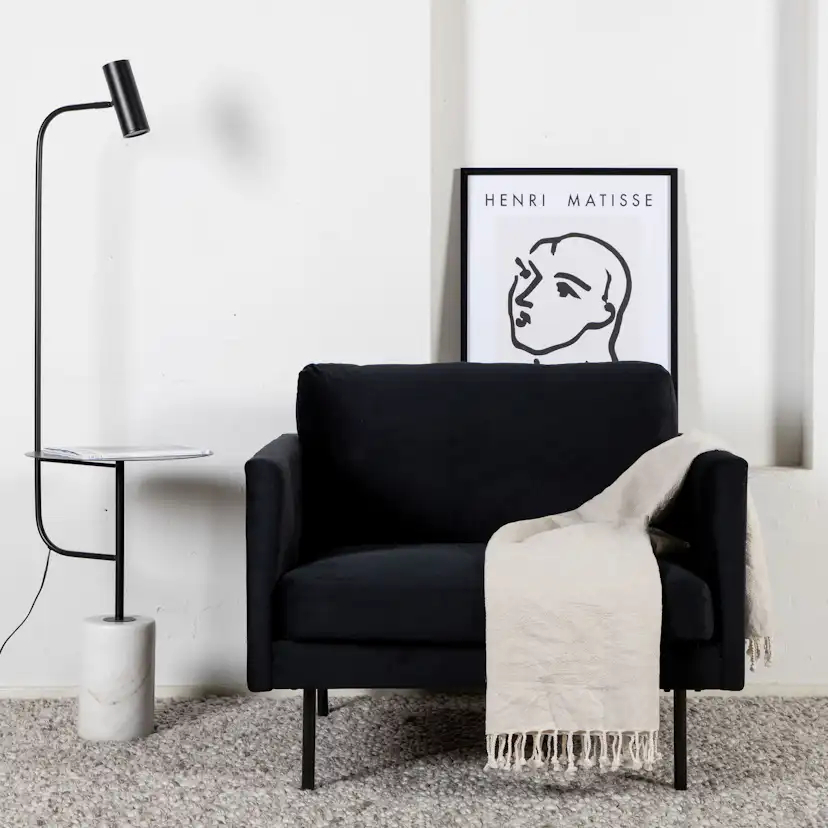 Fåtölj Venture Home Zoom Sammet