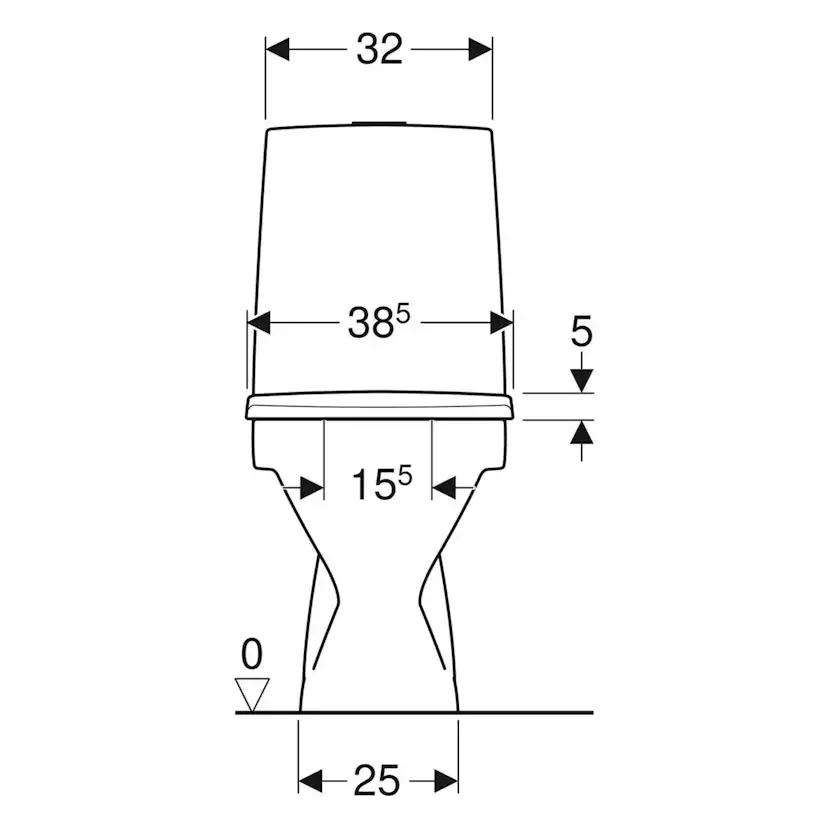 Toalettstol Ifö Pala för Limning