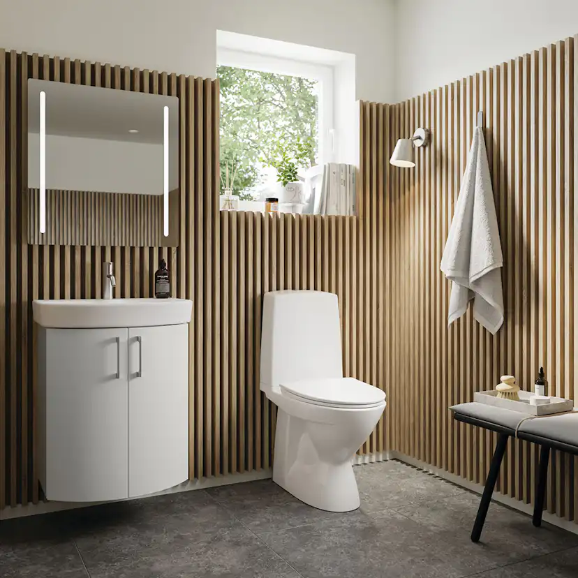 Toalettstol Ifö Vinta Rimfree för Limning