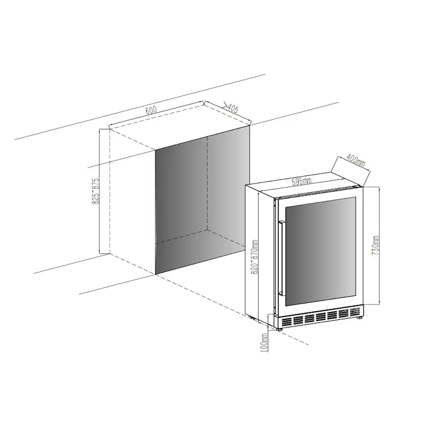 Vinkyl Cavin Arctic Collection 60D Shallow ACD60SFGB