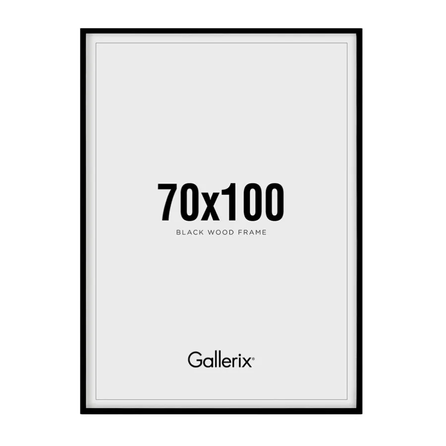 Tavelram Gallerix Svart