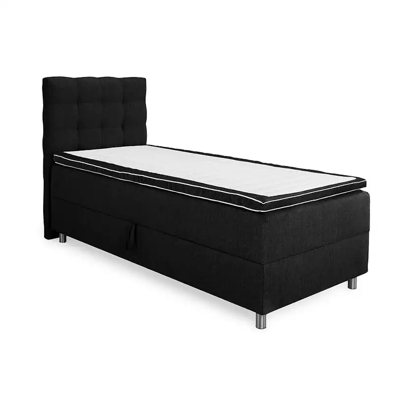 Kontinentalsäng Drömvik Montana 80x200 med Förvaring och Sänggavel