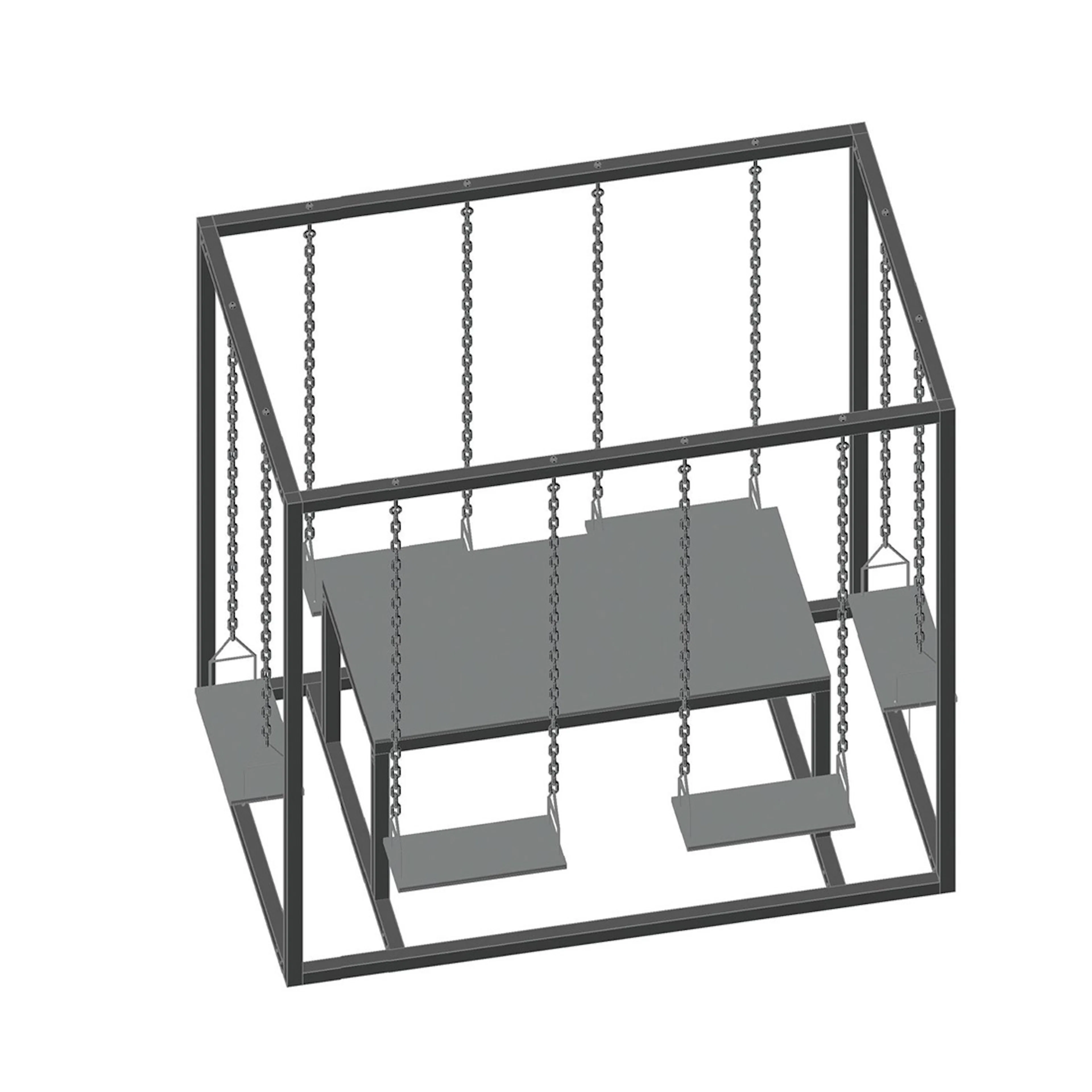 Pergolagunga Jabo Med Bord För 6 Personer 2200x1400x2100 mm