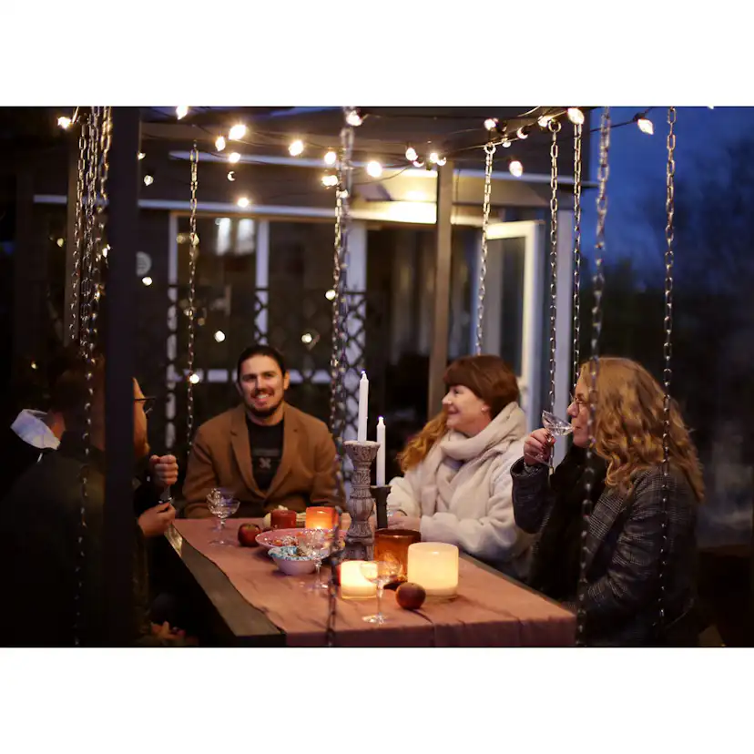 Pergolagunga Jabo Med Bord För 6 Personer 2200x1400x2100 mm