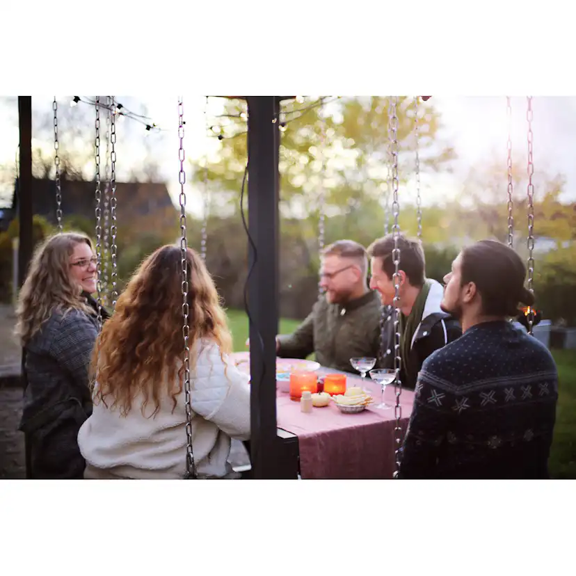 Pergolagunga Jabo Med Bord För 6 Personer 2200x1400x2100 mm