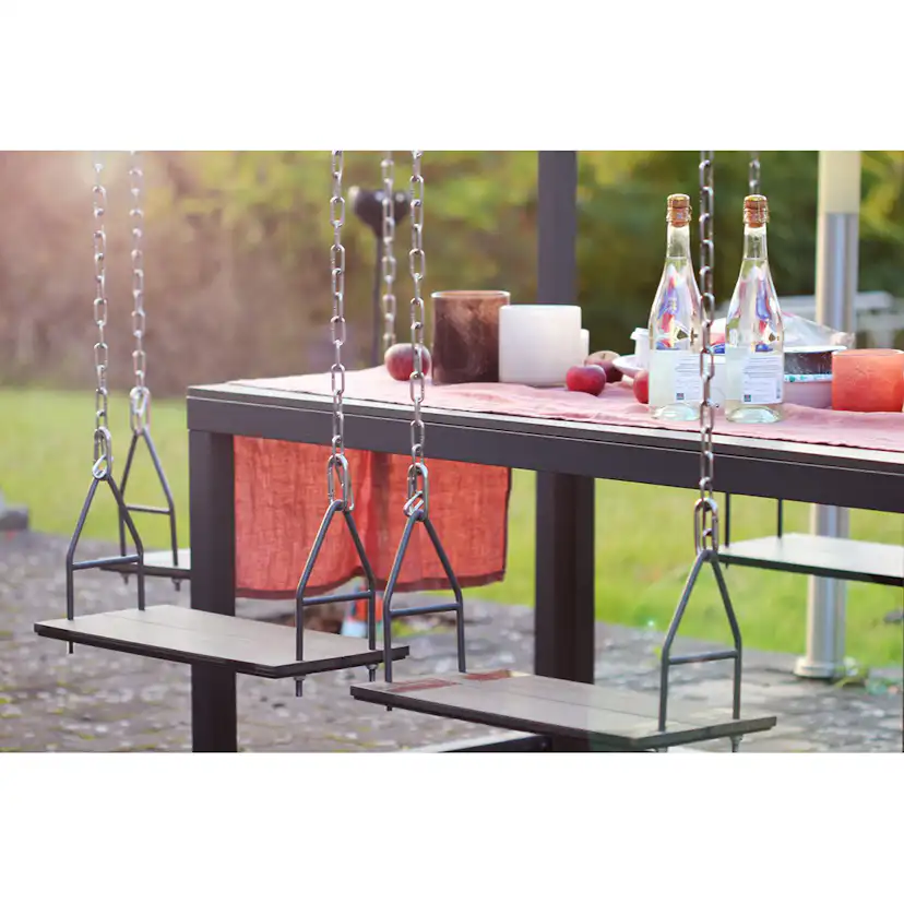 Pergolagunga Jabo Med Bord För 6 Personer 2200x1400x2100 mm