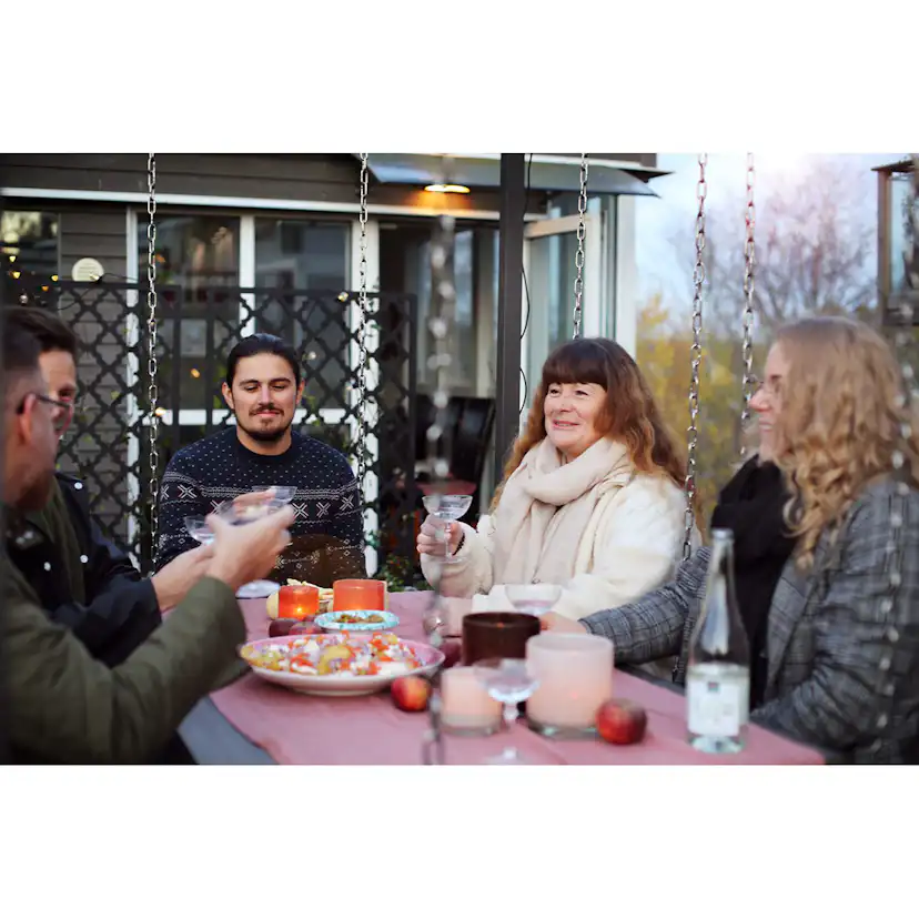 Pergolagunga Jabo Med Bord För 6 Personer 2200x1400x2100 mm