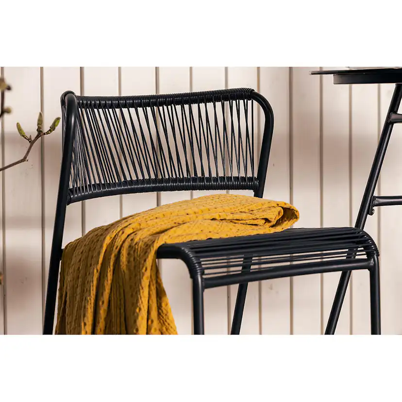 Caféset Comfort Garden Lamborg 120 cm Oval med 2 Trädgårdsstolar Utomhus