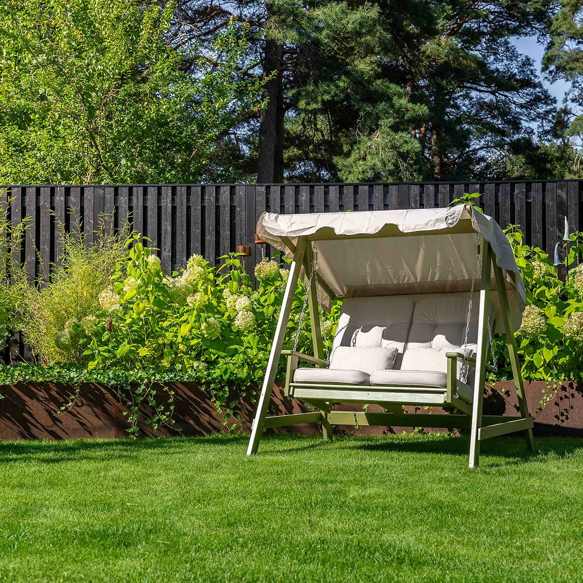 Hammock Eden Wood Mellby 2-sits Utomhus