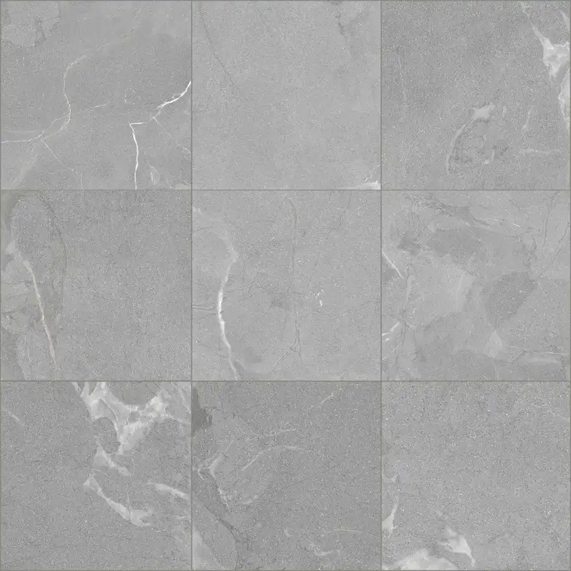 Klinker Coem Ceramiche Mea Lapis Grigio Grå Scuro 60x60 cm