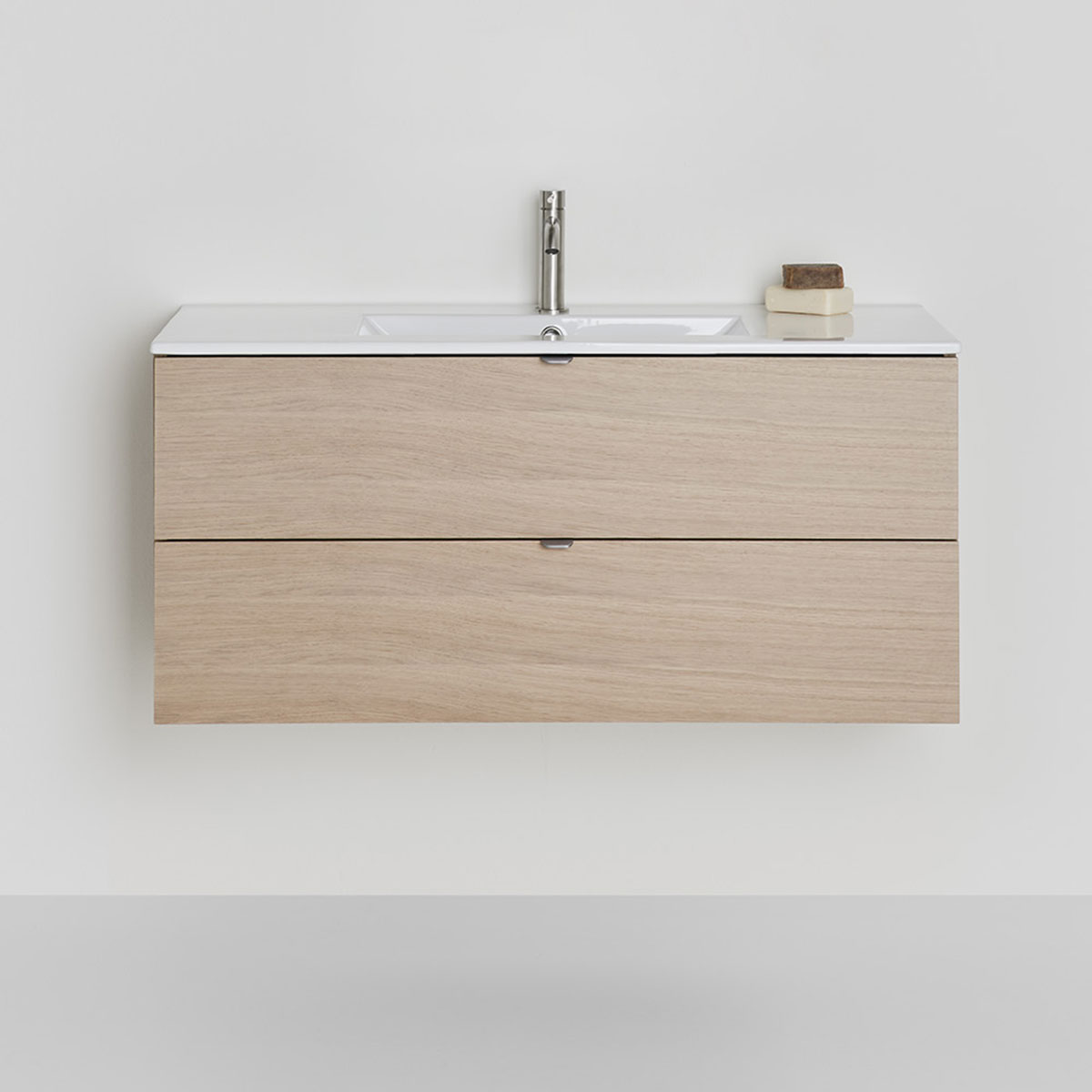 Tvättställsskåp Hafa Go 2 Lådor Ek