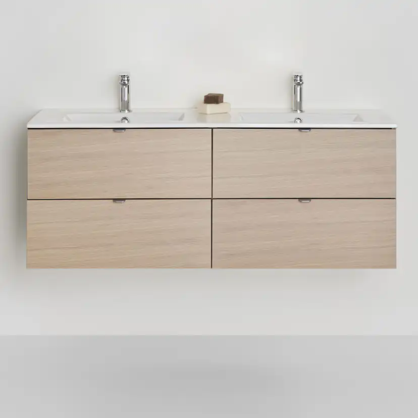 Tvättställsskåp Hafa Go 2x2 Lådor EK med Tvättställ