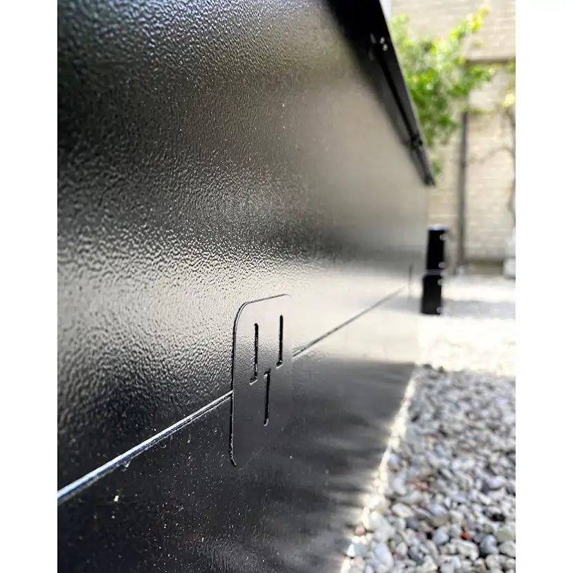 Staplingsbleck Jabo Odla för Pallkrage Svart 6 st