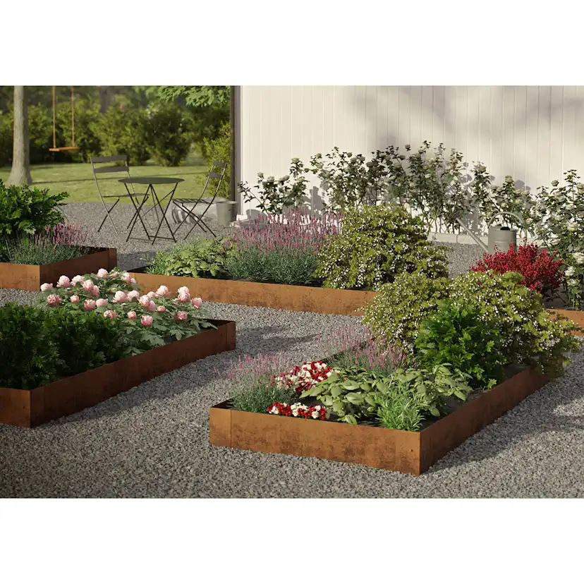 Rabattkant Kantskydd Jabo Odla 1000x290 mm Obehandlad Gräskant