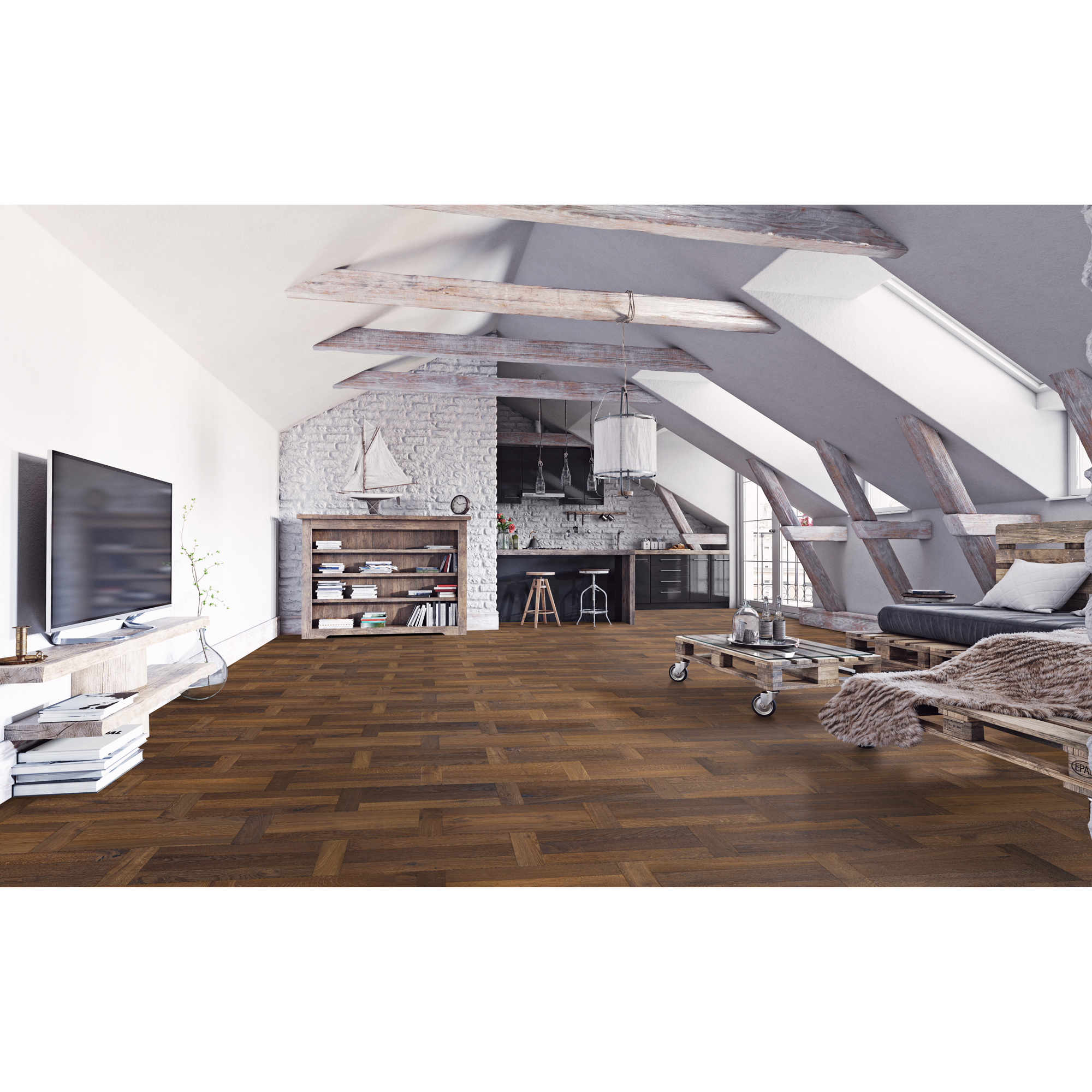 Parkettgolv NQD Oak Torekov