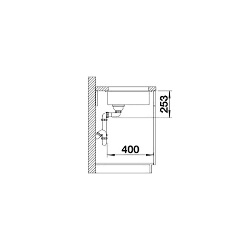 Diskho Blanco Subline 160 Silgranit Infino