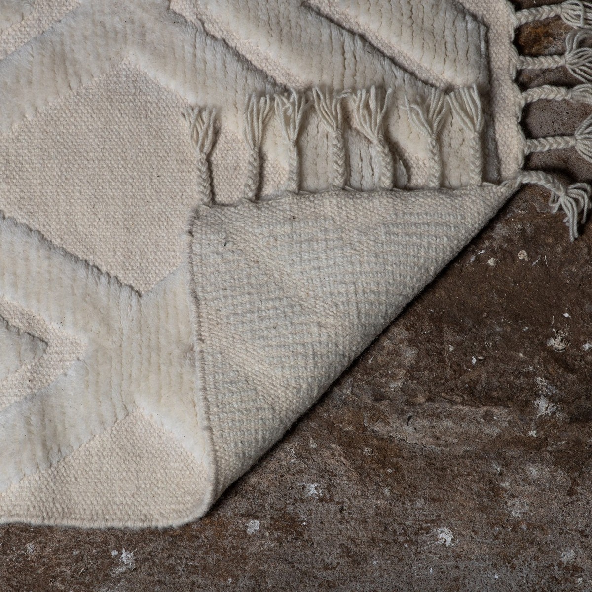 Flatvävd Matta Venture Home Dahlia Ull