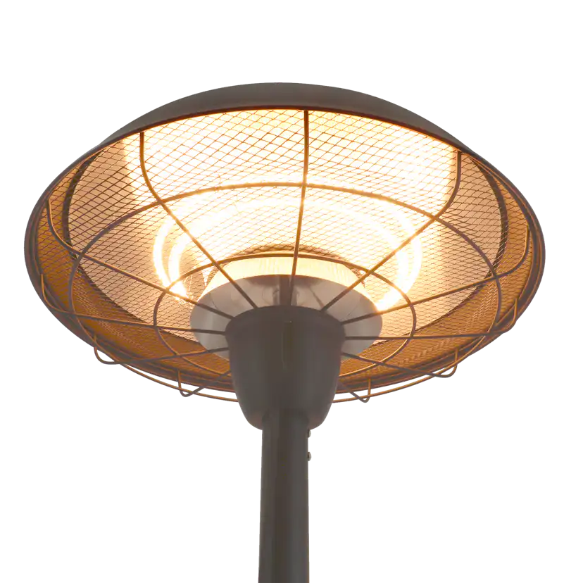 Terrassvärmare HORTUS 2100W Golvmodell HA Svart