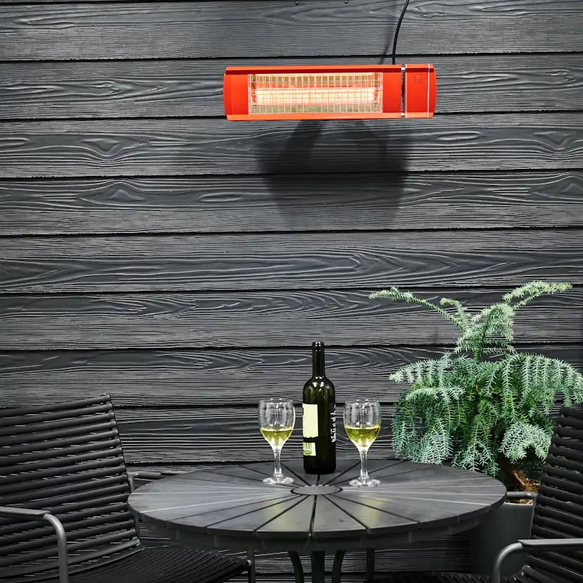 Terrassvärmare HEAT1 ECO High-line 2000W Röd