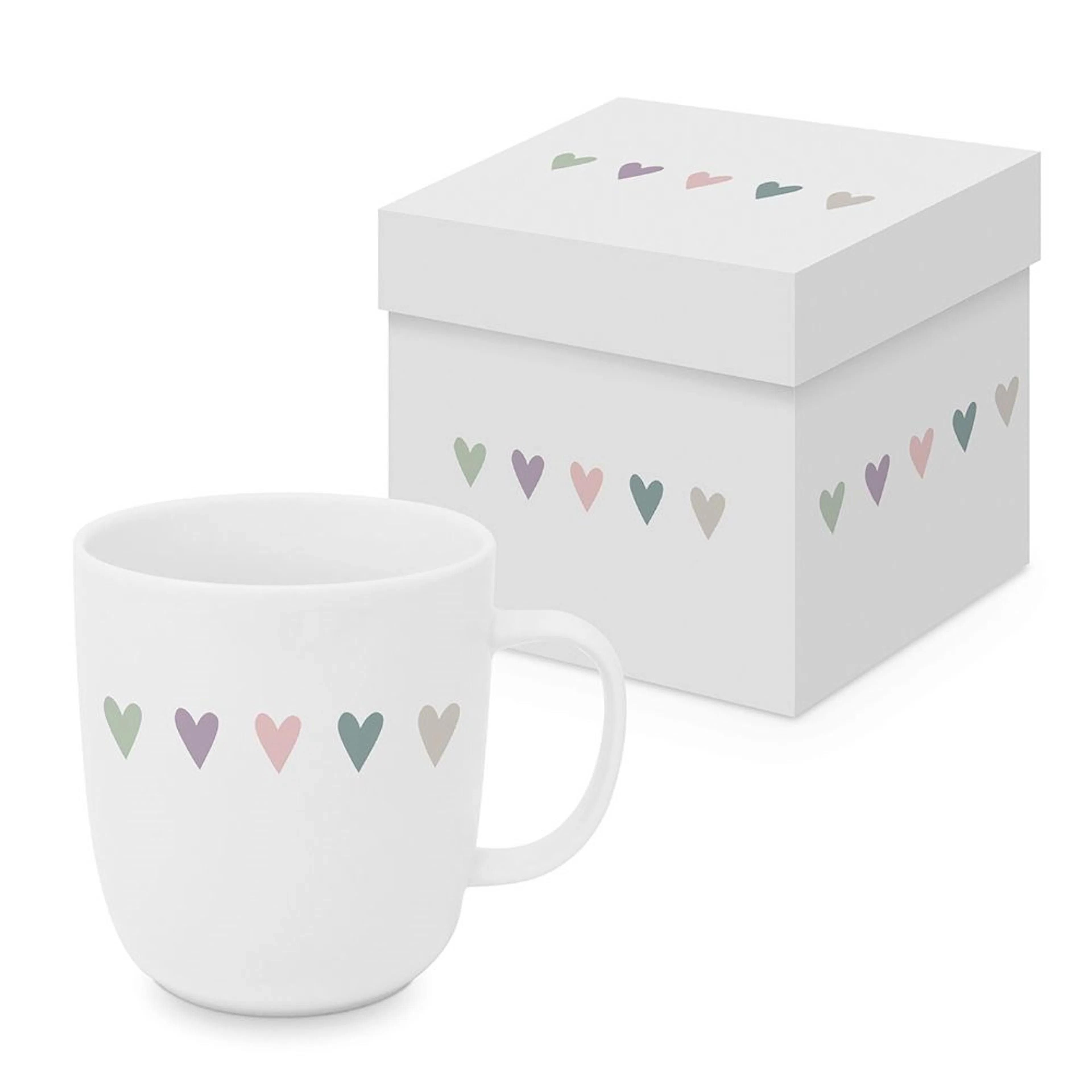 Mugg Paperproducts Design Heart Infusion Matt 40 cl