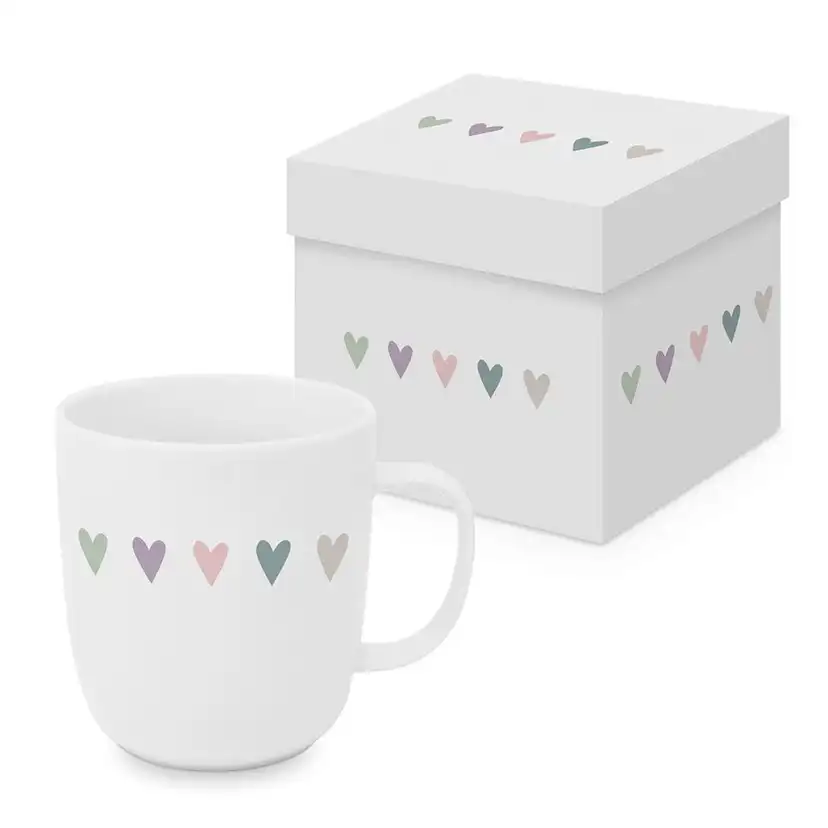 Mugg Paperproducts Design Heart Infusion Matt 40 cl