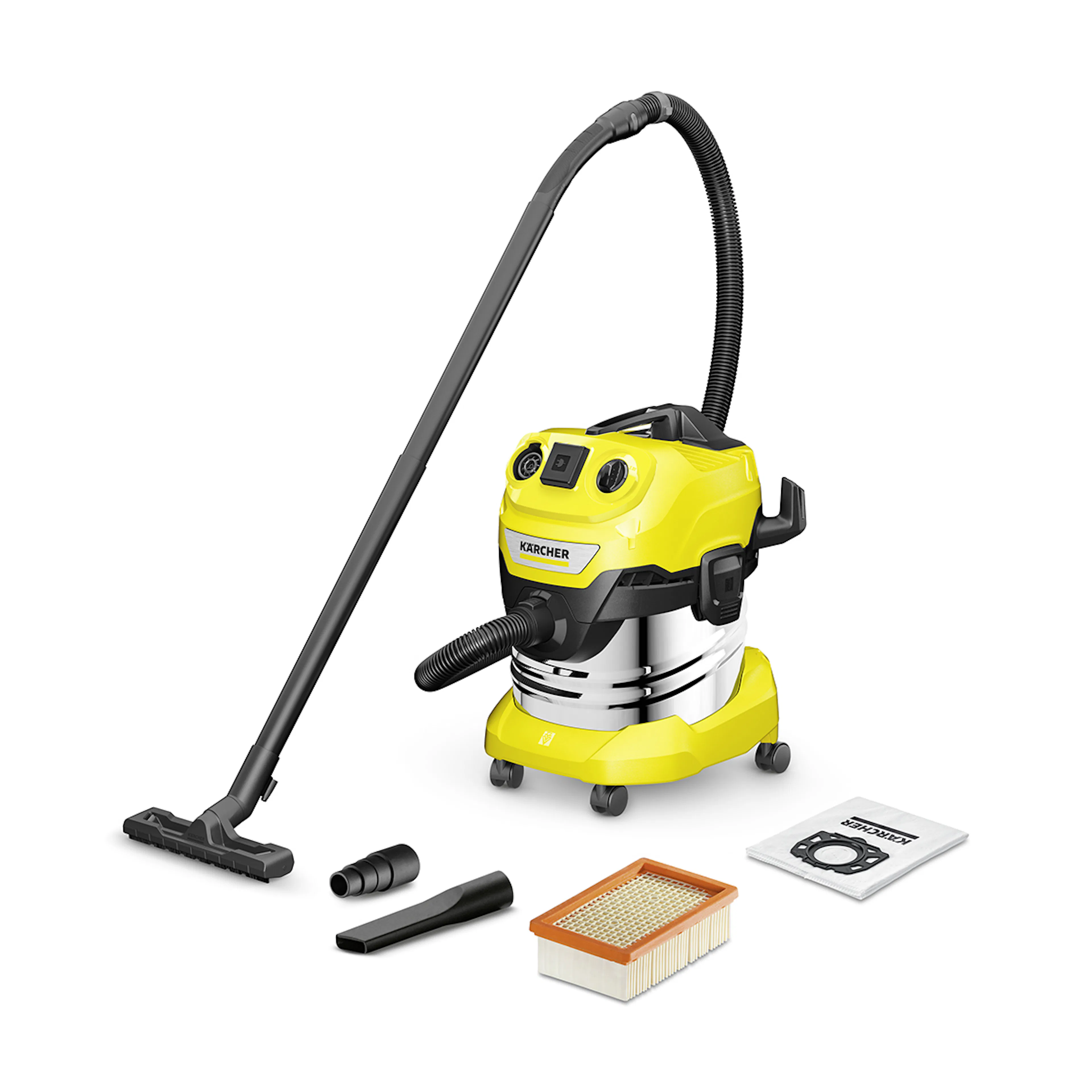 Grovdammsugare Kärcher WD 4 P S V Våt-/Torrsugare med Blåsfunktion 20L 1000W