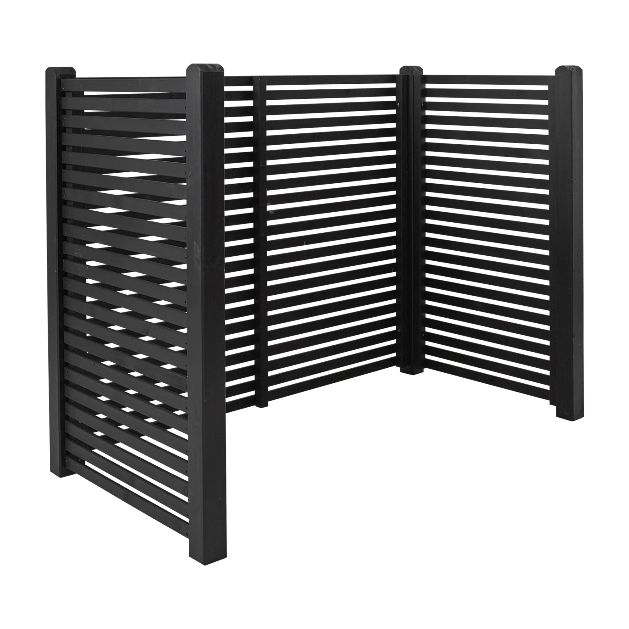 Avfallsskjul PLUS Tokyo Svart