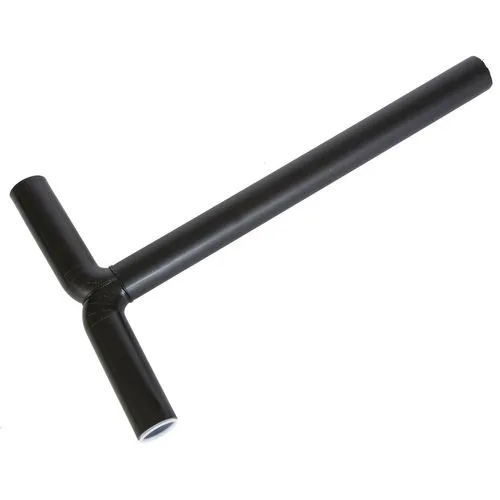 Utloppsrör Alterna Svart Dubbel