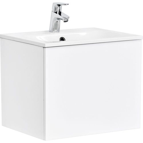 Tvättställsskåp Alterna Ella med Ariella Mineralkomposit Tvättställ