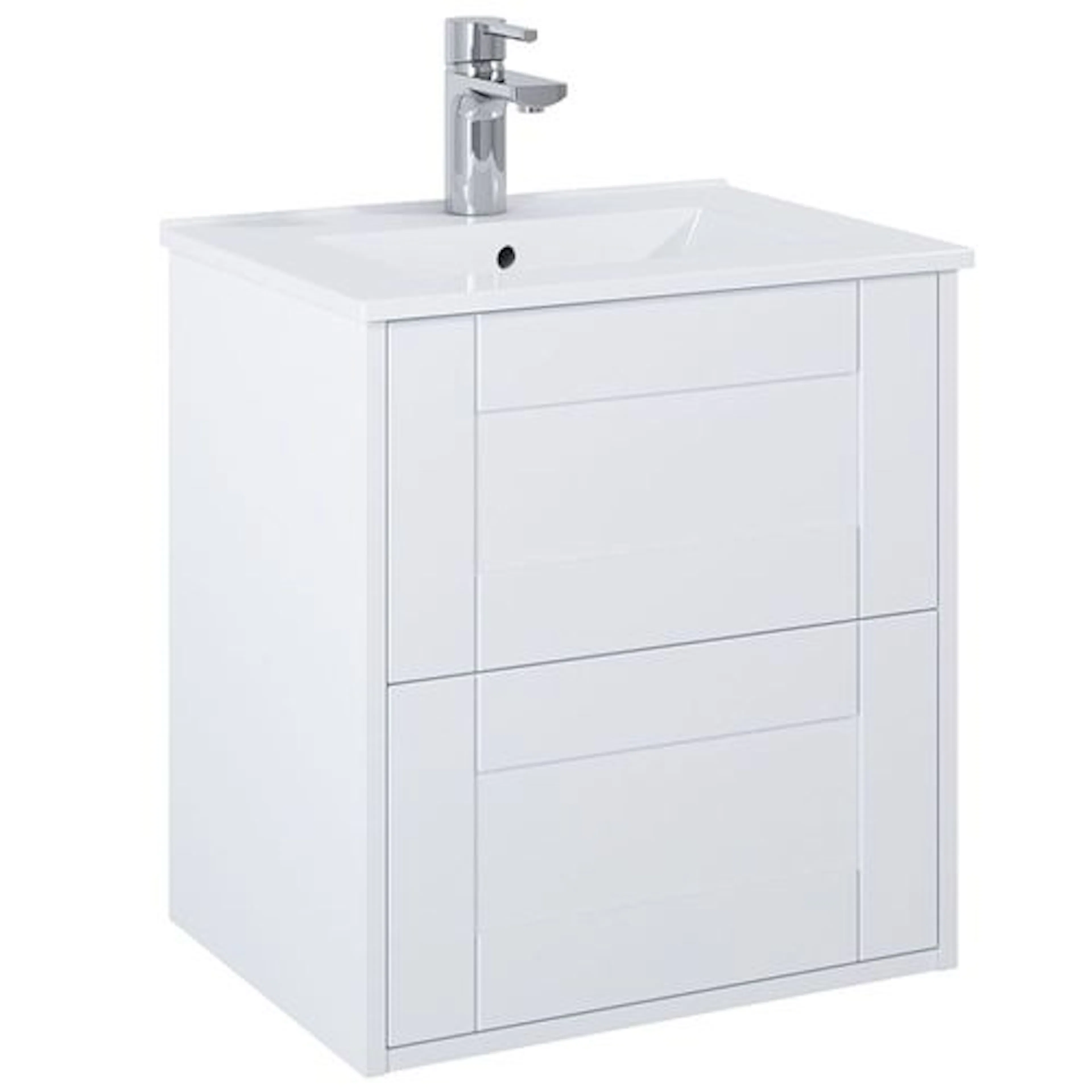 Tvättställsskåp Alterna Gabriella Kompakt med Porslin Tvättställ