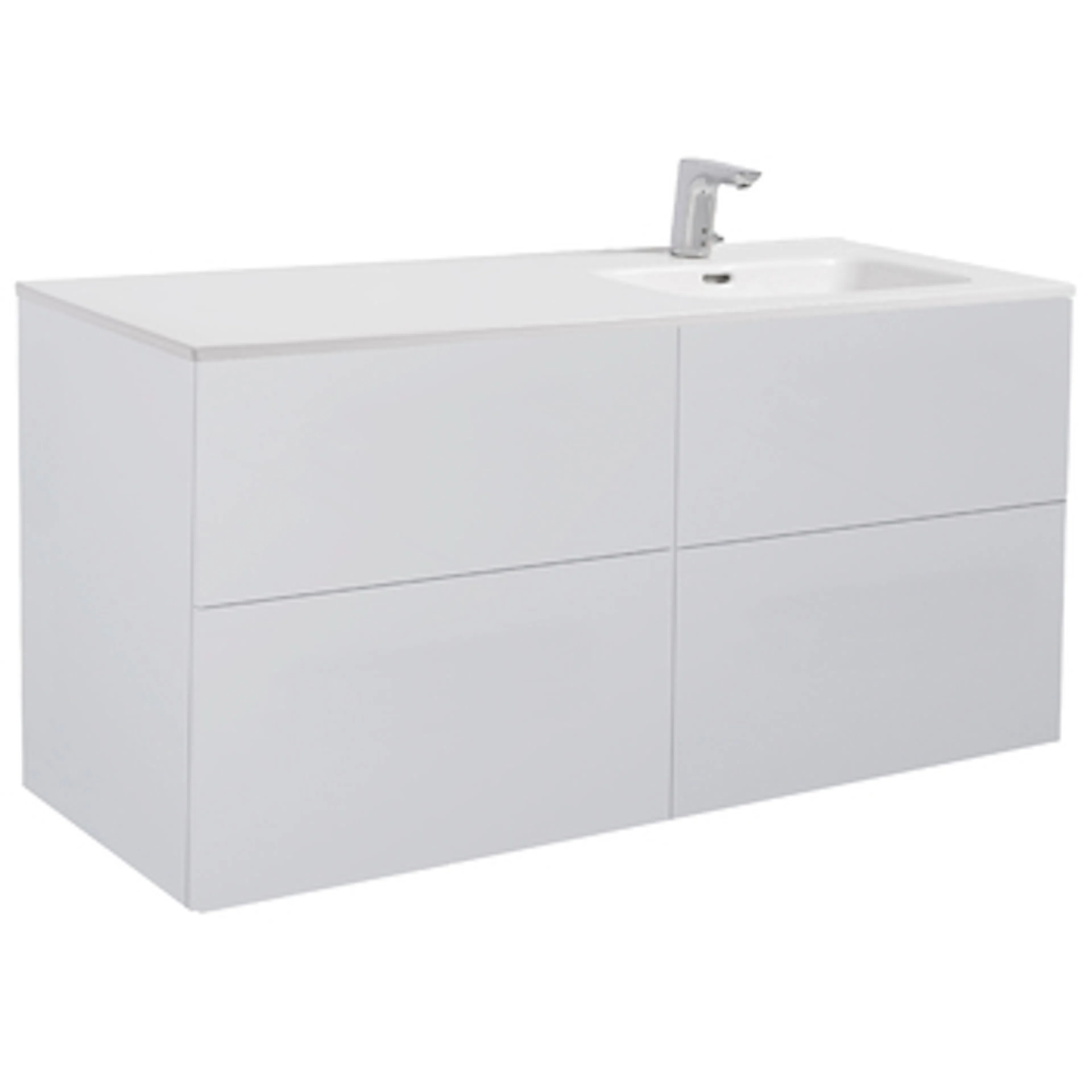 Tvättställsskåp Alterna Isella med Ariella Porslin Tvättställ 120