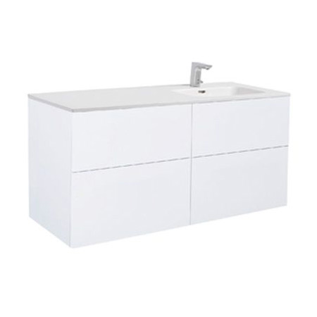 Tvättställsskåp Alterna Isella med Ariella Porslin Tvättställ 120