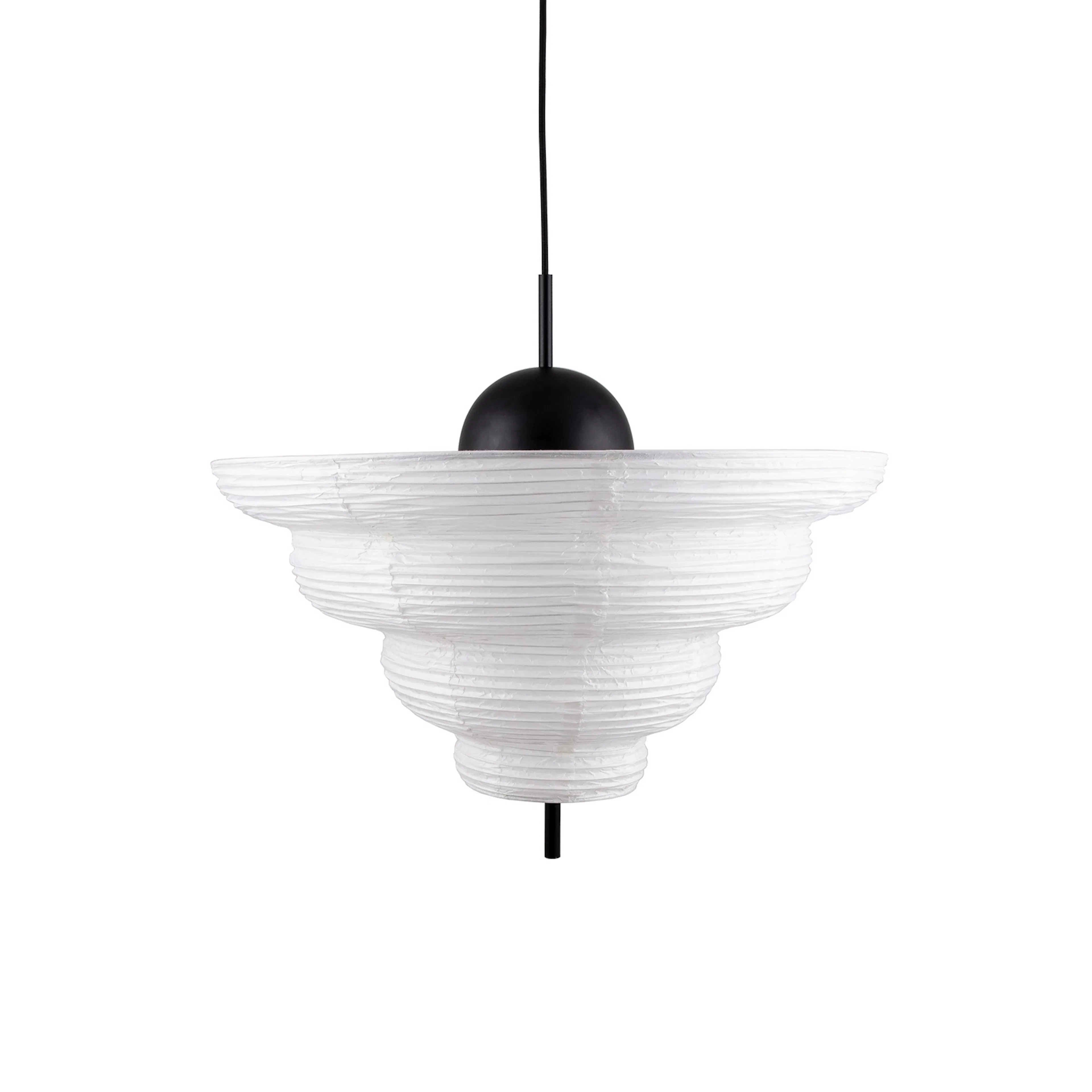 Taklampa Globen Lighting Kyoto Vit