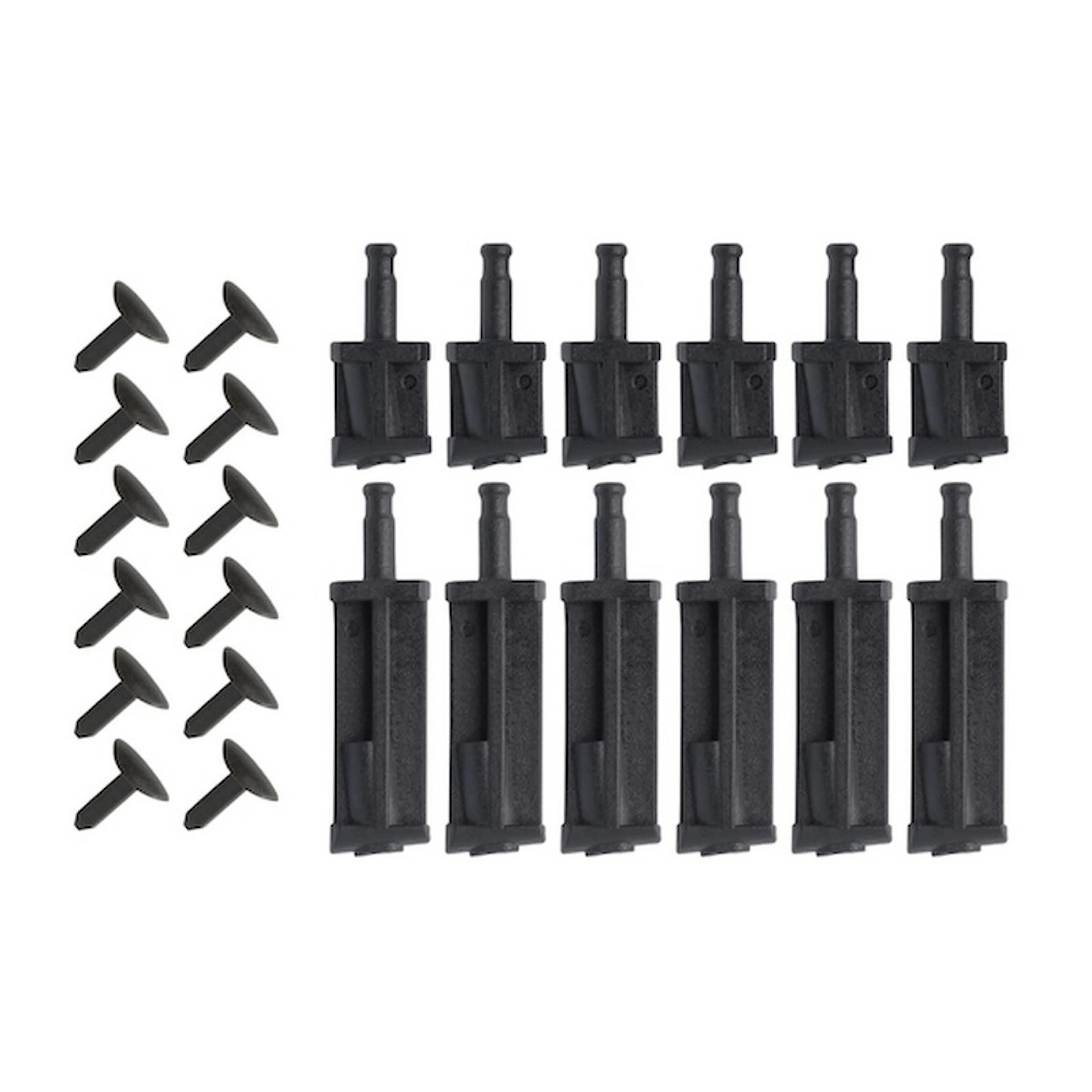 Pluggar Elfa till Melaminhylla