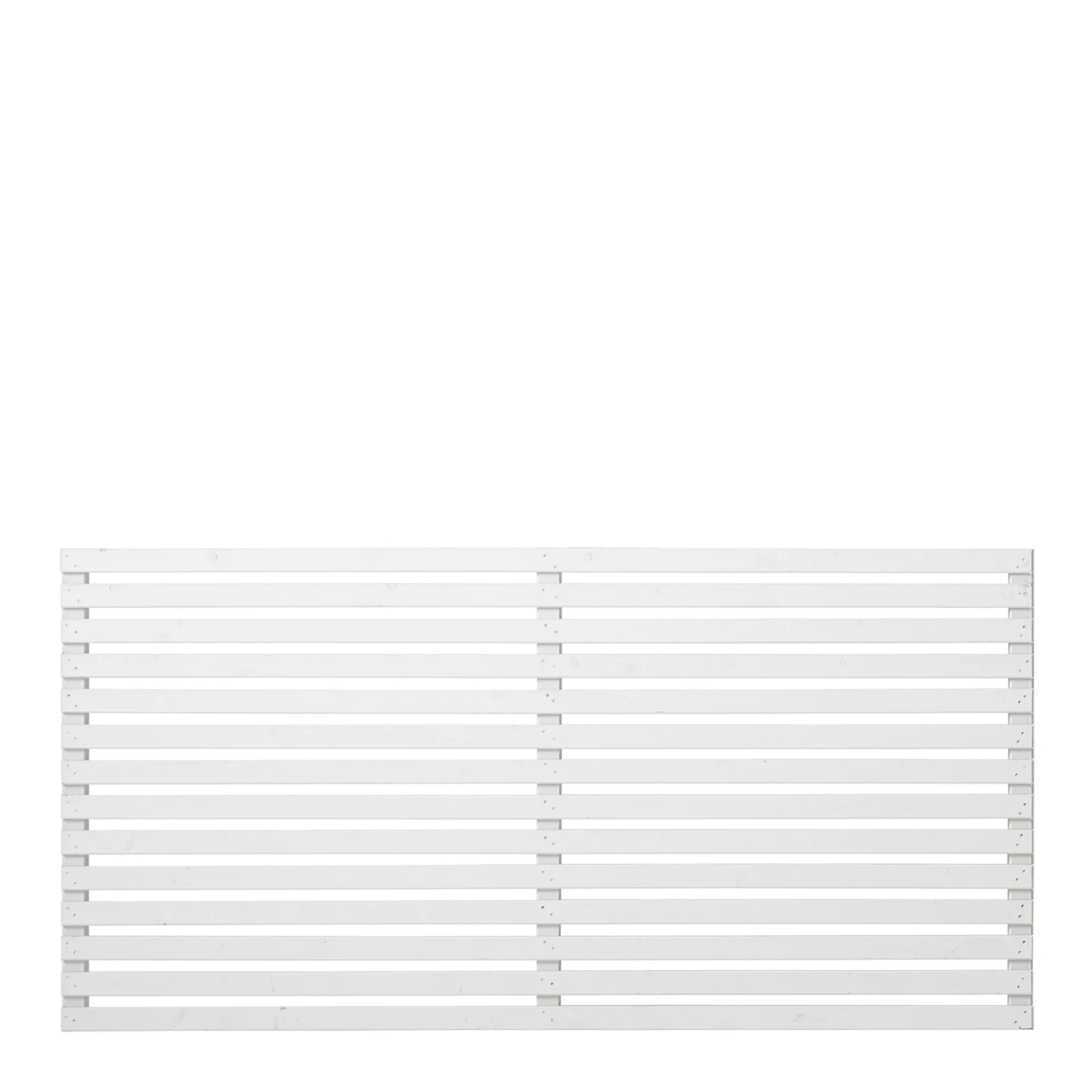 Staket PLUS Tokyo Grundmålad Vit 180×140 cm