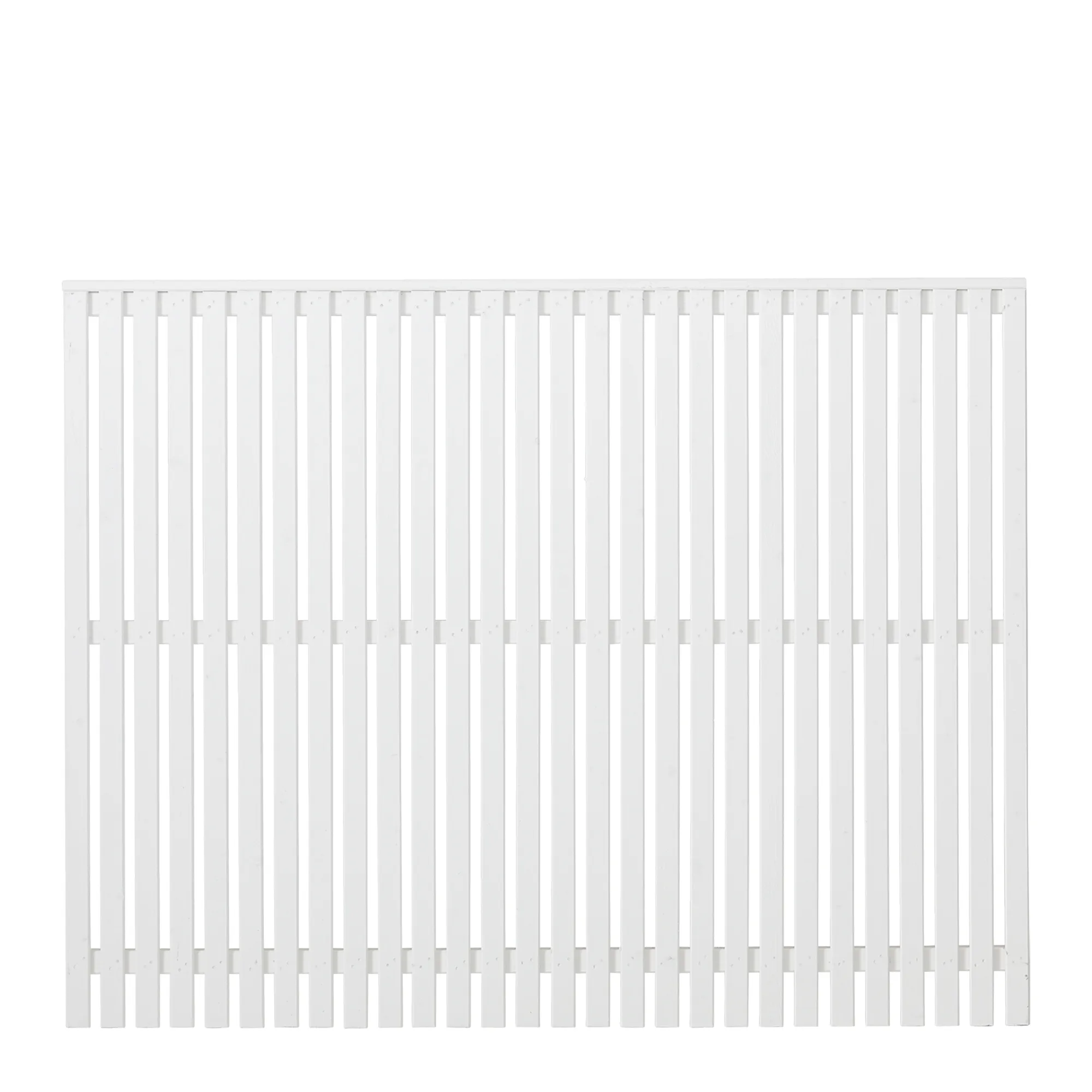 Staket PLUS Sendai Grundmålad Vit 180×140 cm