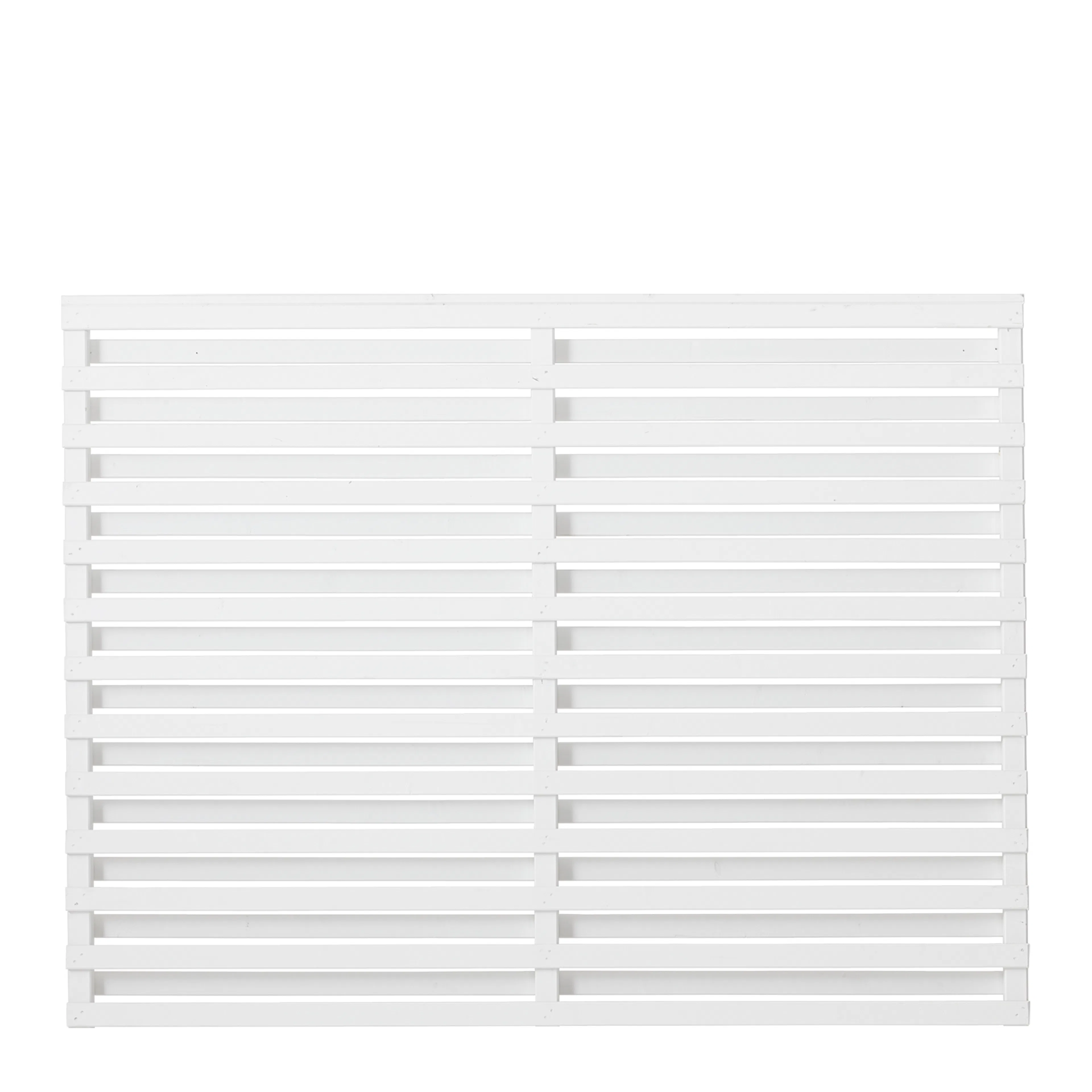 Staket PLUS Osaka Grundmålad Vit 180×136 cm