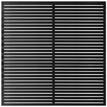Skärm PLUS Osaka 180x180 cm Tryckimpregnerad grundmålad svart